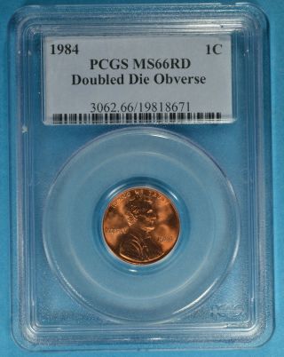 1984 Ddo Lincoln Memorial Cent Pcgs Ms66rd - Darker Red Gem,  Bold Doubling,  Pq