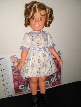 Vintage 1972 Shirley Temple Doll 16” Ideal