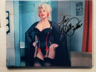 Dolly Parton - Country Singer - Autograph Hand Signed 8.  5 X 11 Photo