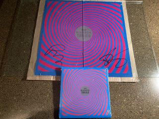 The Black Keys Signed Turn Blue Poster With Cd
