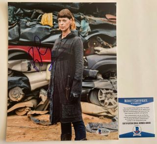 Polyanna Mcintosh Signed The Walking Dead Jadis 8x10 Photo Twd With Beckett