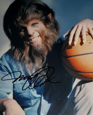 Michael J.  Fox Hand Signed 8x10 Photo W/holo Teenwolf