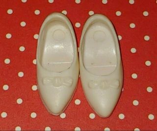 Vintage Grown Up Tammy Doll White Bow Shoes 1960 