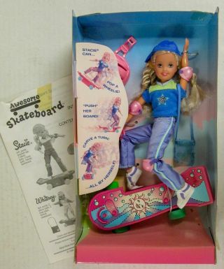 Awesome Skateboard Stacie Doll (sister Of Barbie) [no Box]
