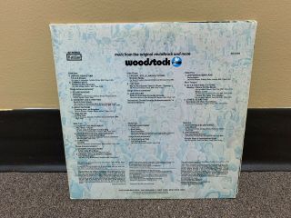 COUNTRY JOE MCDONALD SIGNED WOODSTOCK 3 - LP RECORD ALBUM SET VG w/ 3