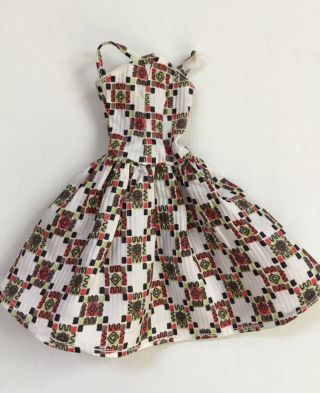 Vintage Barbie Clone Mod Fit & Flare Dress