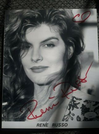 Rene Russo Signed Autographed 8x10 Photo Rare Jsa