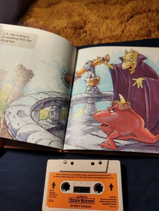 Teddy Ruxpin Tape & Book 1985 Grubby ' s Romance 3