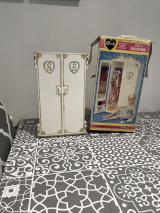 Vintage Sindy Wardrobe - Pedigree - With Box