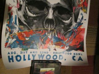 Heart band poster Ann & Nancy Wilson Hollywood Bowl 2