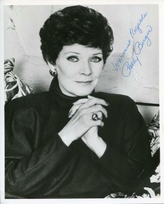 Polly Bergen Actress In The Helen Morgan Story Signed Photo Autograph