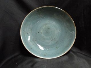 Steelite Craft,  England: Blue Coupe Bowl (s),  10 " X 1 3/4 "