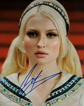 Emily Browning Hand Signed 8x10 Photo W/holo Sucker Punch
