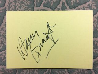 Harry Connick Jr.  - " Just The Way You Are " - " Recipe For Love " - Autograph 1989