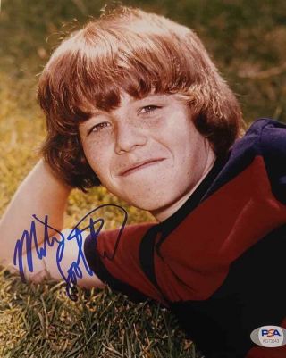 Mike Lookinland The Brady Bunch 8x10 Autographed Signed Photo Psa/dna Bobby