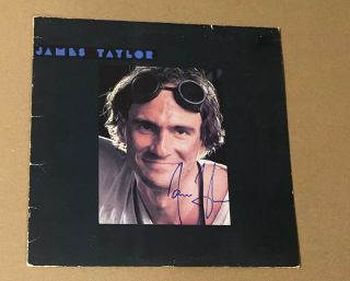 James Taylor Dad Loves His Work Signed Autographed Vinyl Album Lp