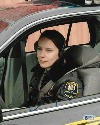 Amy Ryan Autographed Signed The Wire Bas 8x10 Photo
