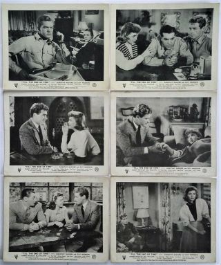 Till The End Of Time [1946] Rko Film Lobby Cards Dorothy Mcguire,  Robert Mitchum