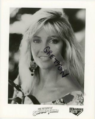 Sexy Heather Locklear In Return Of The Swamp Thing Rare Photo
