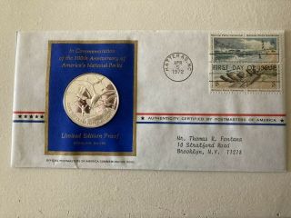 Us Silver Medal First Day Cover 2,  4,  6,  7,  8,  9,  11,  12,  13,  15,  16,  17