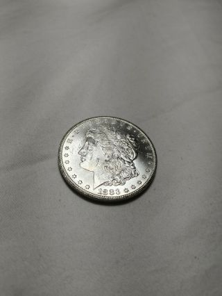 1883 - Cc Gem Bu,  Uncirculated Morgan Silver Dollar (highly Reflective Surfaces)