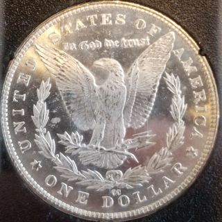 Uncirculated 1883 - Cc Carson City Silver Morgan Dollar