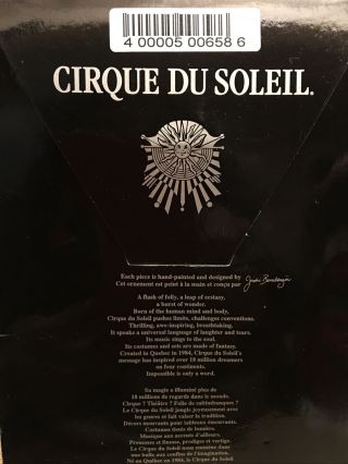 Judie Bomberger Cirque du Soleil HAND PAINTED Metal Ornament.  (A) 3