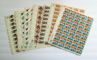 28 Us Postage Stamp Full Sheets - Fv - $175,  - Lot 2