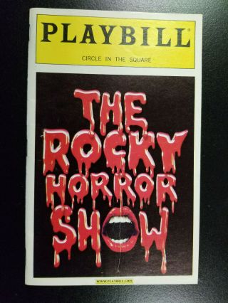 Rocky Horror Show Playbill Broadway 2000: Joan Jett,  Alice Ripley,  Lea Delaria