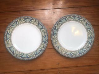 Mikasa San Marco Dinner Plate.  Set Of Two.  10 7/8”.