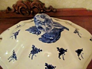 Cantagalli Forenze Soup / Vegetable Tureen Ladle Hand Painted 2