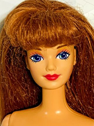 1995 Barbie Jewel Hair Mermaid Midge NUDE Doll Short Hair 2