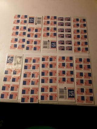 Usps Flag Forever Postage Stamps 200 Count Total 10 Books Of 20 Stamps