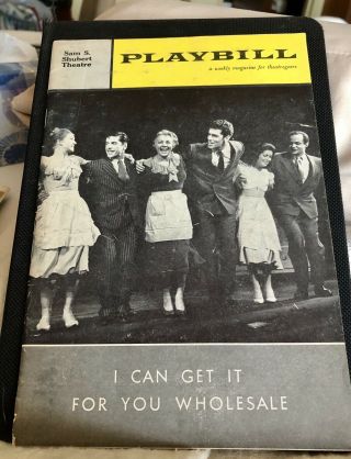 Vintage Playbill 28,  I Can Get It For You,  1962