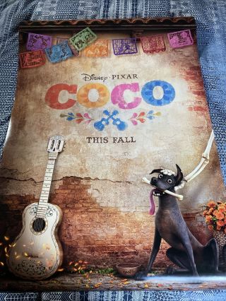 Coco Theatrical Poster 27x40 D/s Near Release Poster