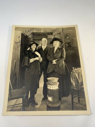 1920s Signed “madge Bellamy” Theatre Photo.  8x10.  L8