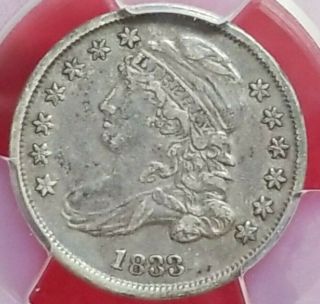 1833 10c.  Capped Bust Dime Pcgs Xf - 40