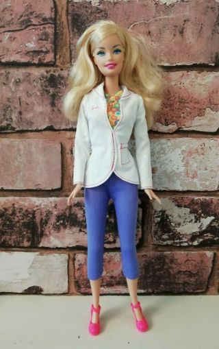 Vintage Mattel Barbie Careers Doll I Can Be Kid Doctor 2009 Part Redressed