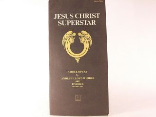 Play Script Jesus Christ Superstar - A Rock Opera: By Andrew L.  Webber