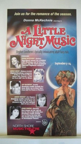 A Little Night Music Herald Donna Mckechnie / Stephen Sondheim North Shore 2000