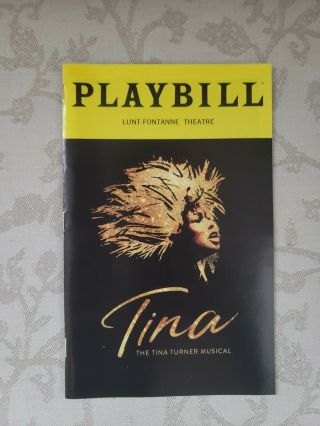 Tina The Tina Turner Musical Broadway Playbill - Adrienne Warren