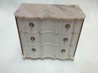 Petite Princess Miniature French Provincial 3 Drawer Dresser From 1964