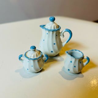 Dollhouse 1:12 Miniature Bodo Hennig Coffee Set - 3