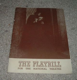 1942 Playbill National Theatre Macbeth Judith Anderson Maurice Evans Shakespeare