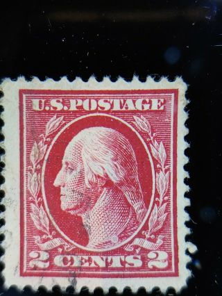 Extremely Rare.  Us Scott 539 Carmine Rose 2 Cent Washington Stamp