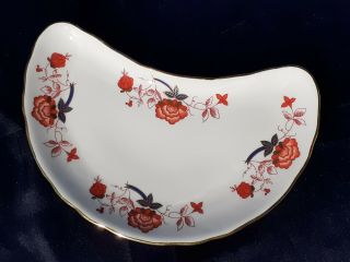Royal Crown Derby BALI (ELY - CHELSEA) Crescent Salad Plate 2