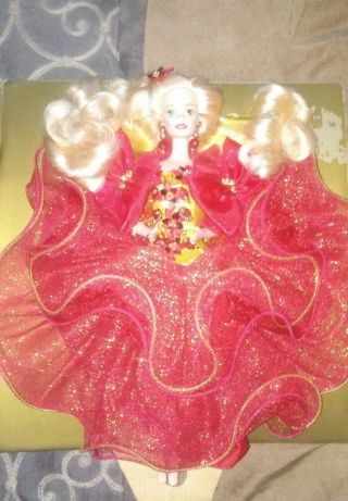 1993 Happy Holidays Barbie Doll No Box