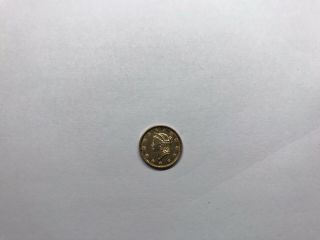 1853 Us One Dollar Gold Coin