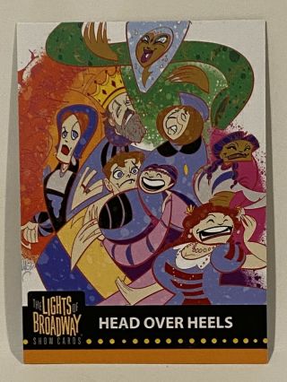 The Lights On Broadway Card Head Over Heels
