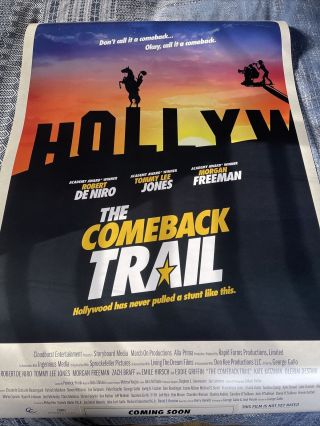The Comeback Trail Theatrical Poster 27x40 D/s Near